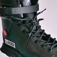 Load image into Gallery viewer, LACED APPAREL - WAXED LACES - BLACK - ROUND