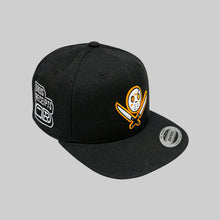 Load image into Gallery viewer, Kill Team Mask Snapback - Black (Halloween Edition) - DRX Drug Receipts