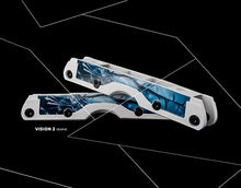 Load image into Gallery viewer, Create Originals Frames - Limited Edition Light Gray Alex Broskow "Fractured Vision" Frames