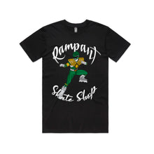 Load image into Gallery viewer, Rampant Skate Shop T-Shirt - Green Ranger