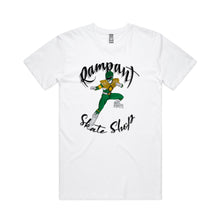 Load image into Gallery viewer, Rampant Skate Shop T-Shirt - Green Ranger