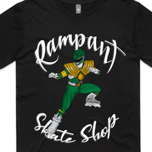 Load image into Gallery viewer, Rampant Skate Shop T-Shirt - Green Ranger