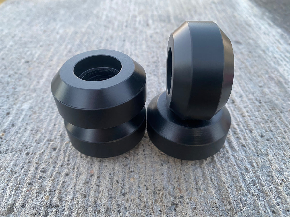 SLIQX Anti Rocker Wheels Black Rampant skate shop