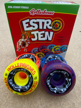 Load image into Gallery viewer, ROLLERBONES QUAD WHEELS Michelle Stelen - ESTRO JEN - Rollerskate - 57MM and 62MM 4 PACK