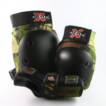 Load image into Gallery viewer, Exite Critters 3 pack kids Knee, Elbow and Wrist Guards Protective pack - Camo Green