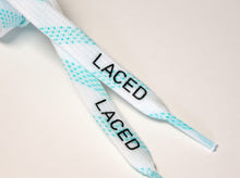 Load image into Gallery viewer, LACED APPAREL - WAXED LACES - WHITE