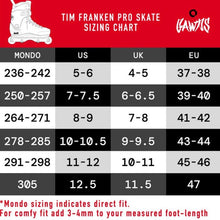 Load image into Gallery viewer, GAWDS - TIM FRANKEN - PRO MODEL - SKATES