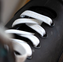 Load image into Gallery viewer, LACED APPAREL - WAXED LACES - STEALTH WHITE