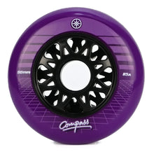 Load image into Gallery viewer, Compass Wheels 90mm 85a - Synthwave Wheels (Purple)