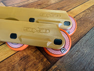 Ready to Roll - 50/50 frames and Chroma wheels - Balance 2 - brown frame bundle