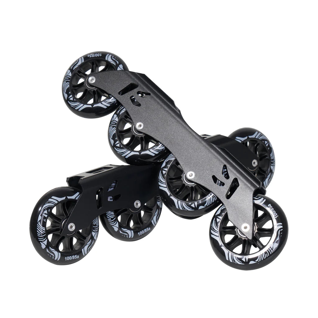 Ready to Roll - Kaltik Frames - Baats - Black- 100mm Wheel