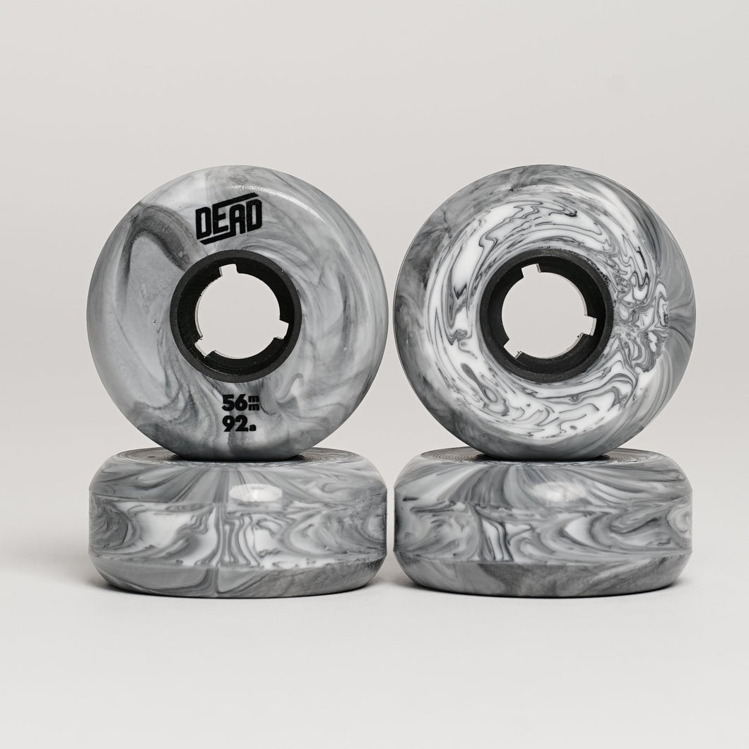 DEAD WHEELS - MARBLED GREY - 56MM / 92A