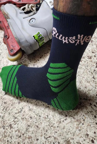illusive brand skate socks