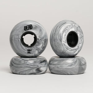 DEAD WHEELS - GREY MARBLED - 58MM / 95A