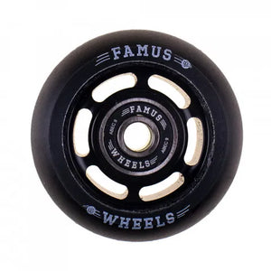 Famus Wheels 60mm 92a - Bearings included - black core