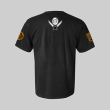 Load image into Gallery viewer, Kill Team Mask T-shirt - Black (Halloween Edition)