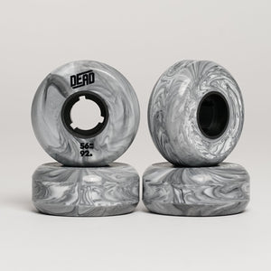 DEAD WHEELS - MARBLED GREY - 56MM / 92A