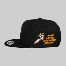 Load image into Gallery viewer, Kill Team Mask Snapback - Black (Halloween Edition) - DRX Drug Receipts