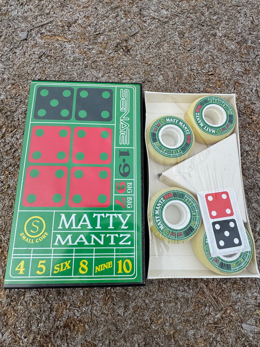 1997 Senate - Matty Mantz 56mm 89a - VHS Packaging – Rampant skate shop