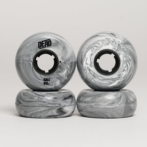 DEAD WHEELS - GREY MARBLED - 58MM / 95A