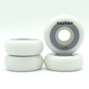 50/50 Wheels 65mm 90a - white