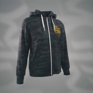 Santa Ana Blade Hoodie - Black Camo - DRX Drug Receipts