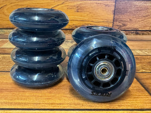 Roces - 76MM 82A wheels set of 8 w/bearings