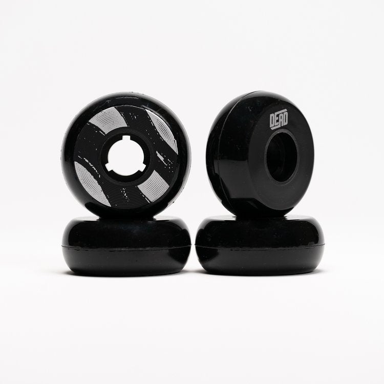 DEAD WHEELS - BLACK / SILVER - 58MM / 92A