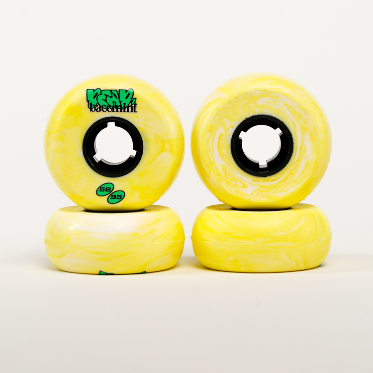 DEAD WHEELS x BACEMINT - V2 - YELLOW - 58MM / 95A