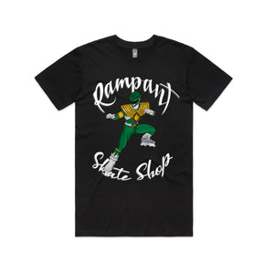 Rampant Skate Shop T-Shirt - Green Ranger