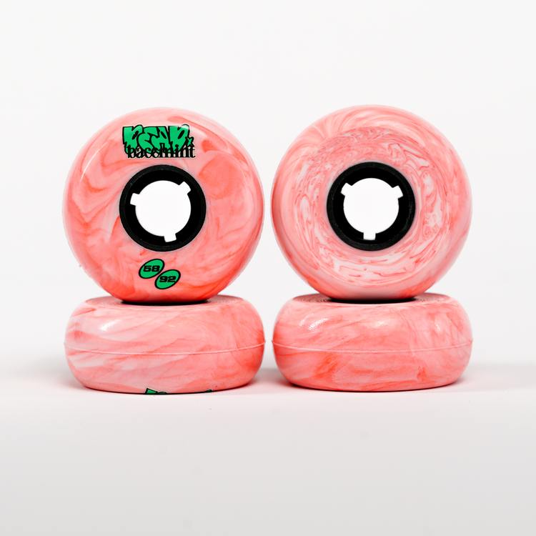 DEAD WHEELS x BACEMINT - V2 - RED - 58MM / 92A