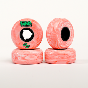 DEAD WHEELS x BACEMINT - V2 - RED - 58MM / 92A