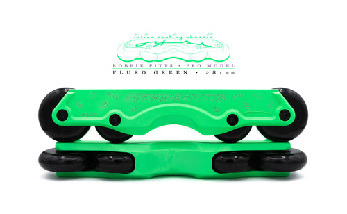 OYSI CHASSIS -281mm - Robbie Pitts - Fluro Green