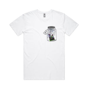 Rampant Skate Shop T-Shirt - lightning in a bottle