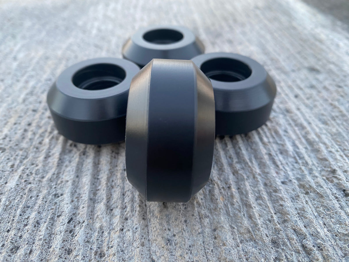 SLIQX Anti Rocker Wheels Black Rampant skate shop