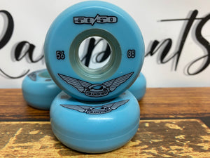 50/50 wheels 56mm 88a - Scott Crawford