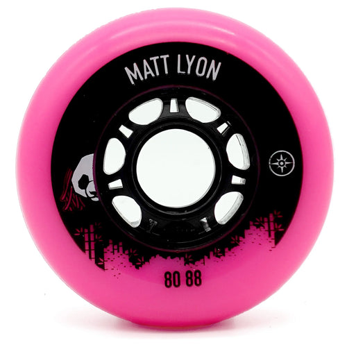 Compass Wheels 80mm 88a - Matt Lyon - V2 Pink