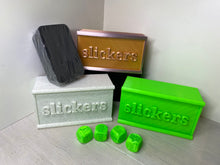 Load image into Gallery viewer, Slickers Wax - Roll and Hold boxes - Skate Dice and Wax holder