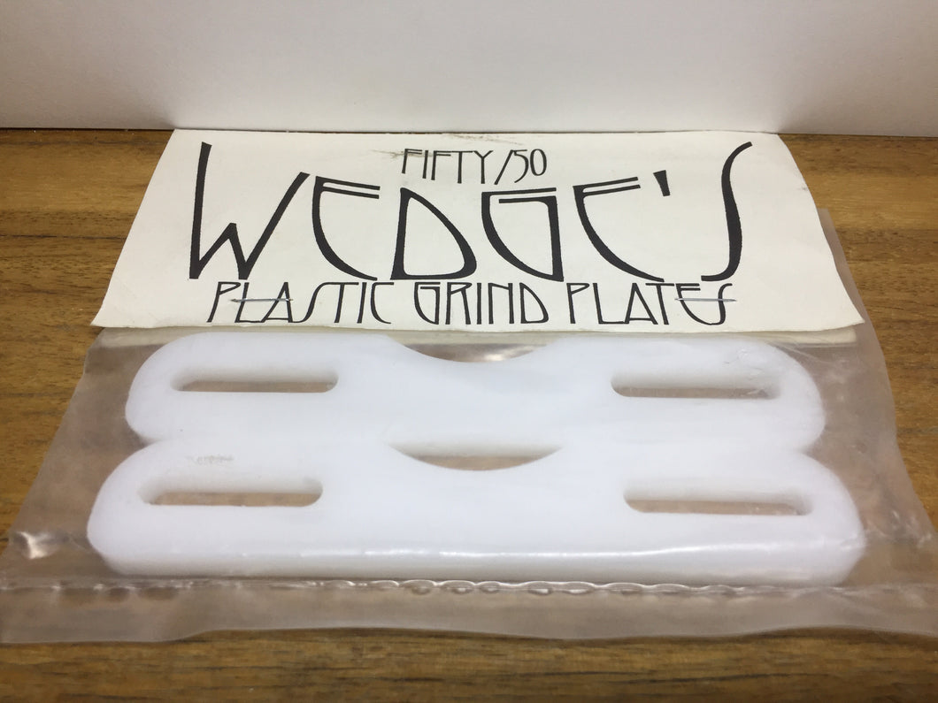 1990’s 50/50 plastic grind plates - Andy Kruze Wedges