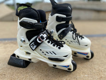 Load image into Gallery viewer, Kaltik K Skates - Jnr Nylon White Ninja model rollerblades