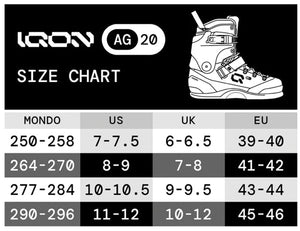 IQON Skates - AG20 - Boot Only