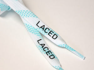 LACED APPAREL - WAXED LACES - WHITE