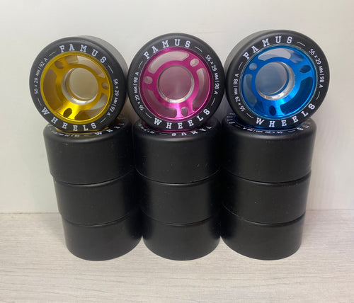Famus Quad / Rollerskate Wheels 56mm