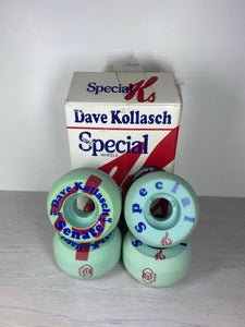 1996 Senate Anti rocker in-line skate wheels - Dave Kolkasch Special K’s 45.5mm 100a