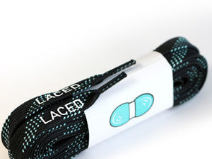 LACED APPAREL - WAXED LACES - BLACK