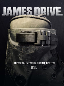 PREORDER - JAMES DRIVE UNIVERSAL MEMORY BUCKLE SYSTEM